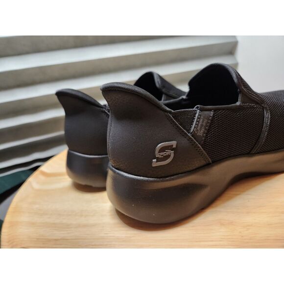 S Sport by Skechers black memory foam Step Ins mens 10.5 - Picture 3 of 9